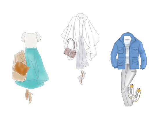 好みの洋服のスタイルやジュエリーのデザインに求めるものをヒアリングし、総合的に診断します